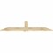Ekena Millwork Eugene Rough Sawn Timber Gable Bracket, Douglas Fir, 84"W x 21"H x 2"D x 6"F, 6/12 Pitch GBW084X21X0206EUG00RDF - alternate 5